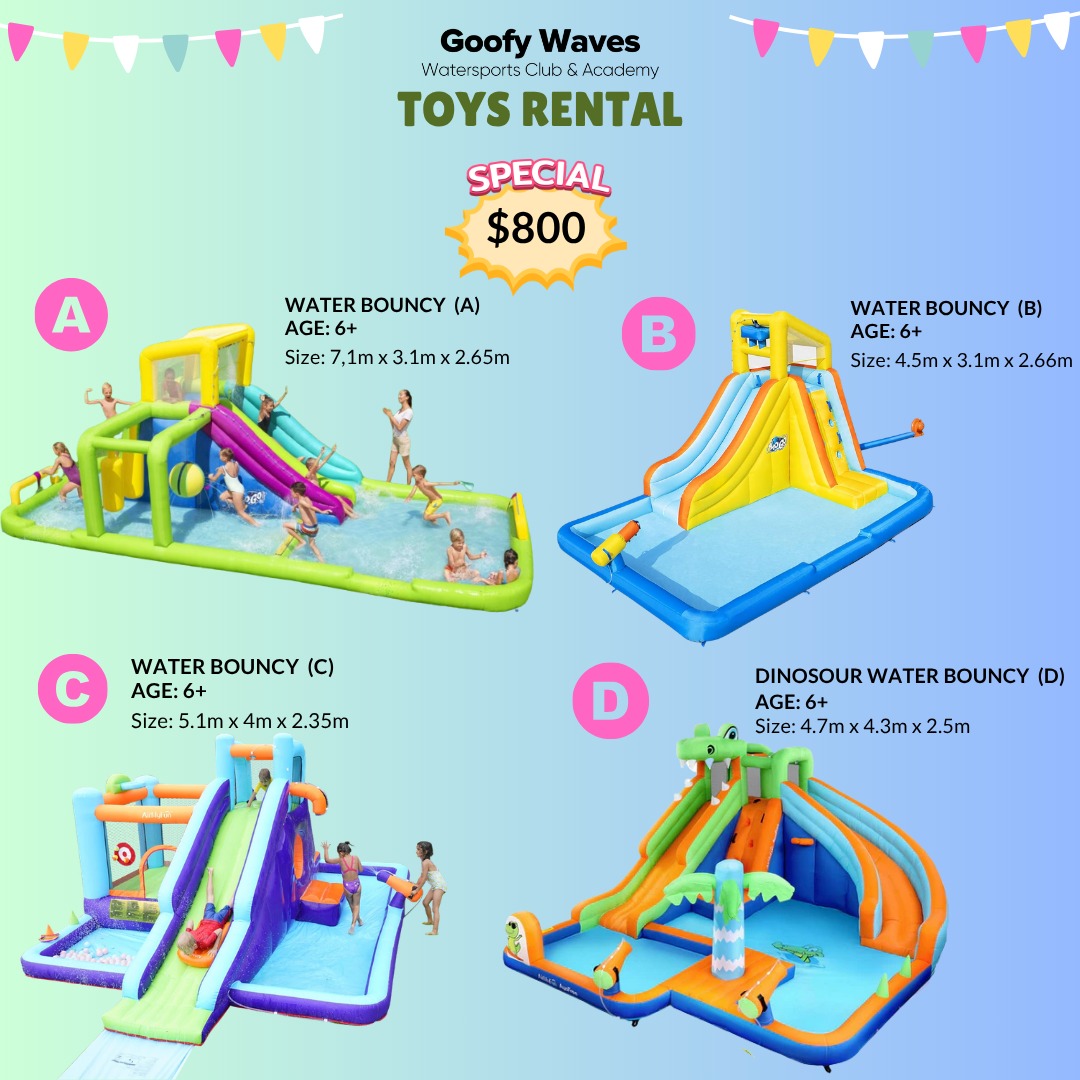 GOOFY VENUE TOYS RENTAL