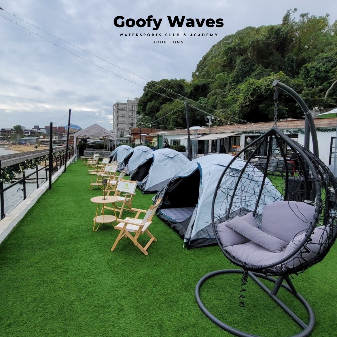 Glamping at Goofy Waves