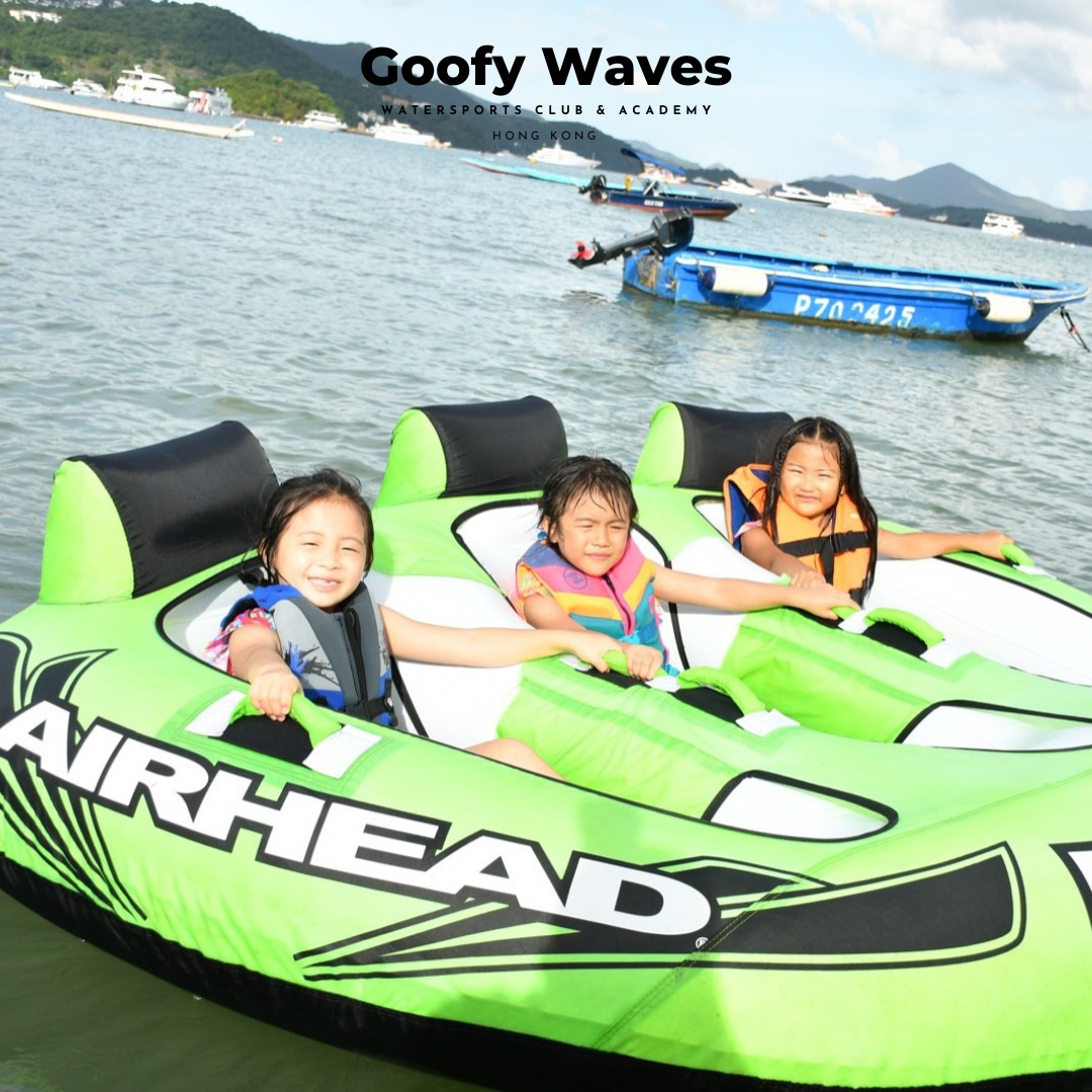 Tubing with Goofy Waves