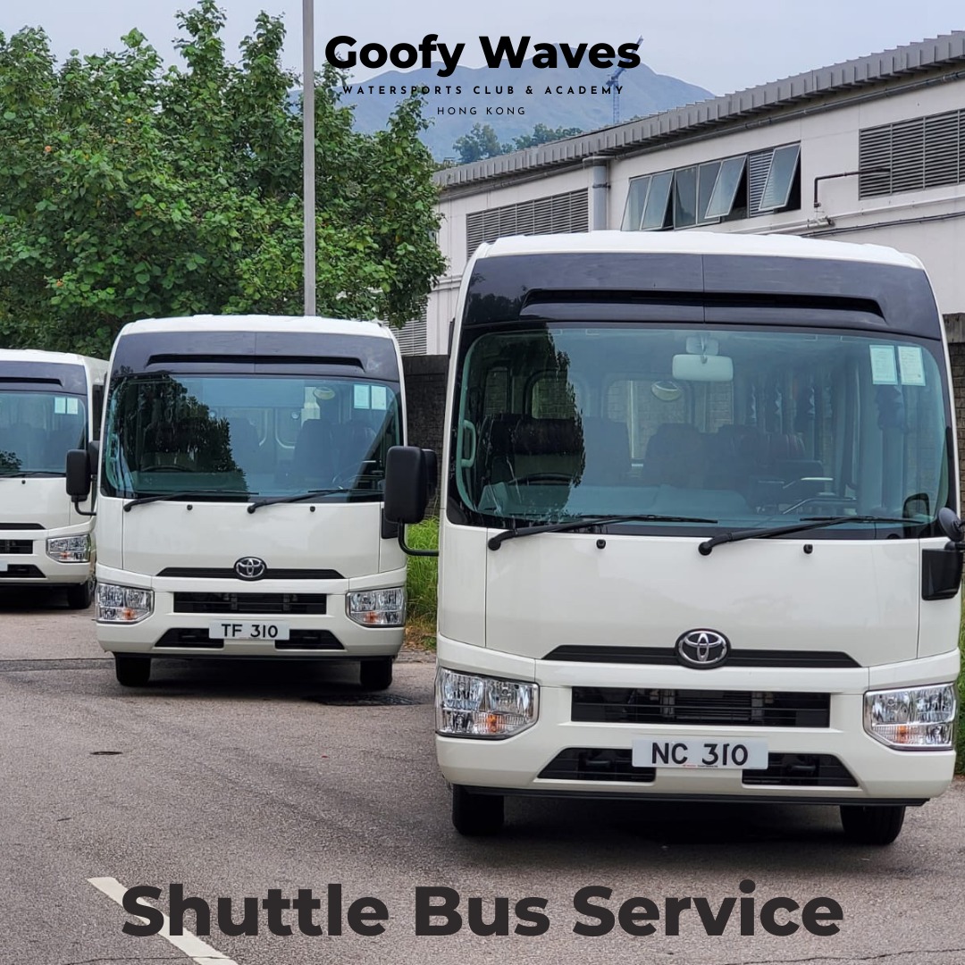 Goofy Waves Shuttle Bus Arrangement